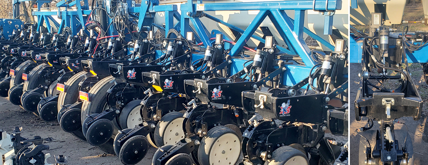 Graham's depth control seed planter