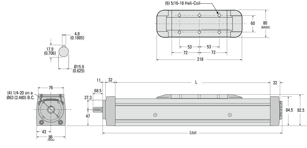 dimensions